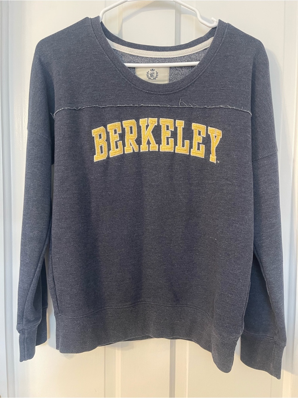 UC Berkeley (Bookstore) Crewneck Sweatshirt - with Yellow Lettering